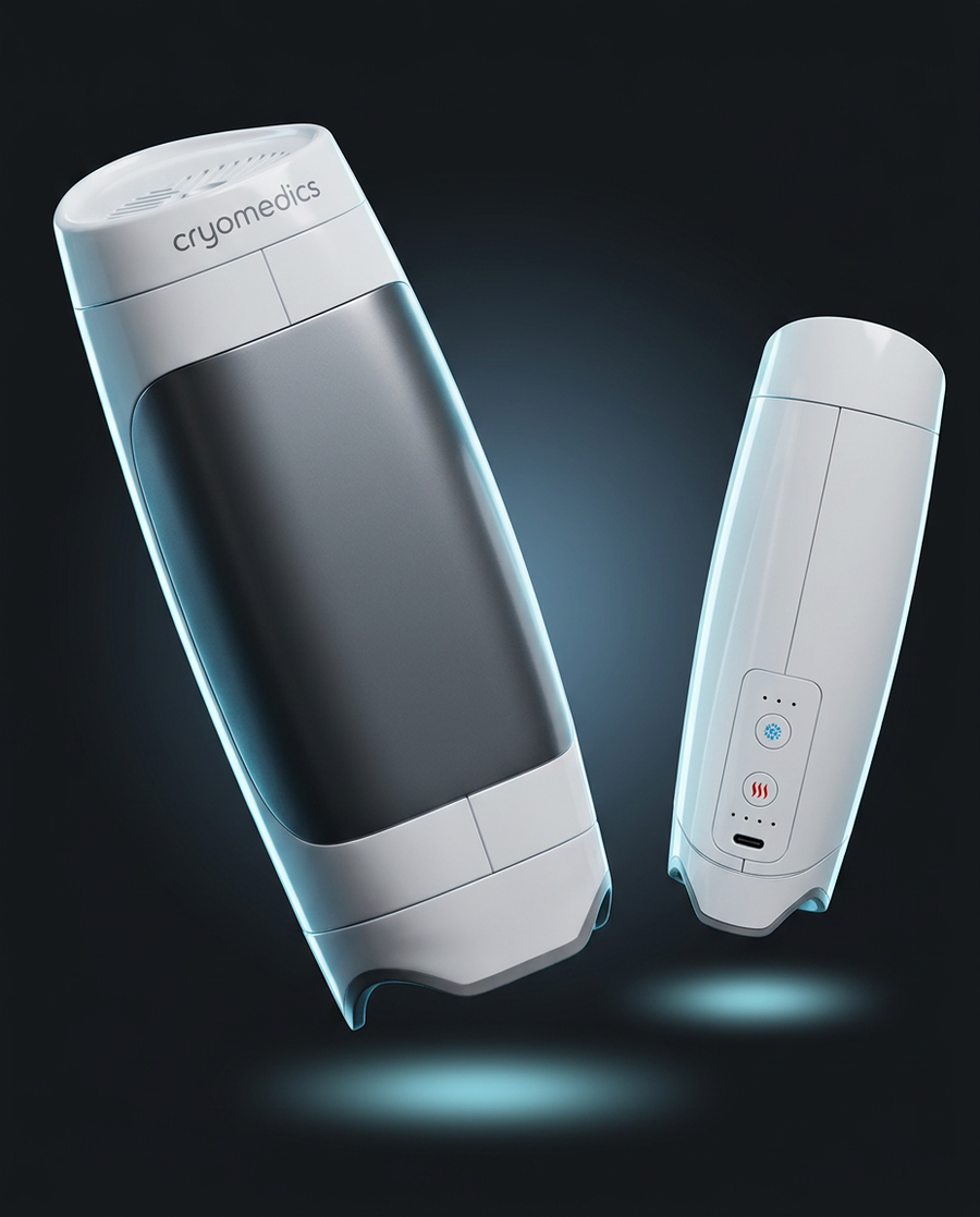 Cryo-1 handheld cooling and warming device
